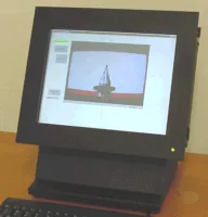 System on desk