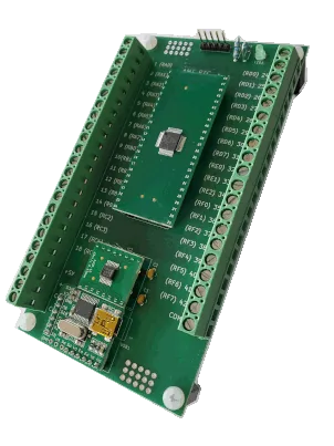 PIC18F57K42 Front View